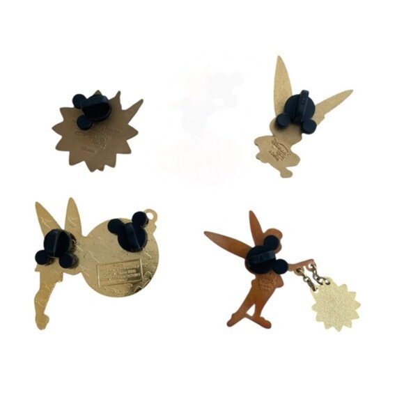 Disney Pins Tinker Bell Santa Ice Pixie Winter Holiday Christmas Set of 5 - Picture 8 of 9